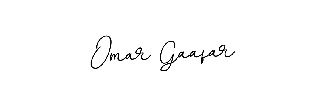 Omar Gaafar stylish signature style. Best Handwritten Sign (BallpointsItalic-DORy9) for my name. Handwritten Signature Collection Ideas for my name Omar Gaafar. Omar Gaafar signature style 11 images and pictures png