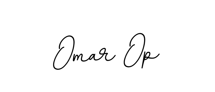 The best way (BallpointsItalic-DORy9) to make a short signature is to pick only two or three words in your name. The name Omar Op include a total of six letters. For converting this name. Omar Op signature style 11 images and pictures png