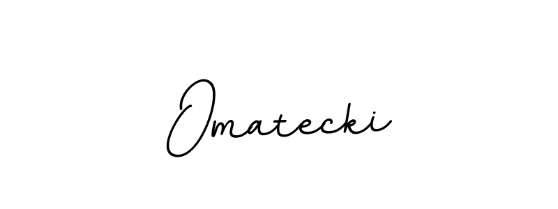 How to make Omatecki signature? BallpointsItalic-DORy9 is a professional autograph style. Create handwritten signature for Omatecki name. Omatecki signature style 11 images and pictures png