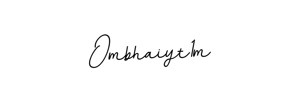 It looks lik you need a new signature style for name Ombhaiyt1m. Design unique handwritten (BallpointsItalic-DORy9) signature with our free signature maker in just a few clicks. Ombhaiyt1m signature style 11 images and pictures png