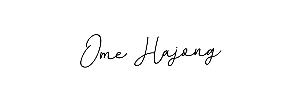 This is the best signature style for the Ome Hajong name. Also you like these signature font (BallpointsItalic-DORy9). Mix name signature. Ome Hajong signature style 11 images and pictures png
