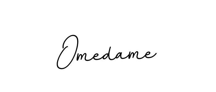 Also we have Omedame name is the best signature style. Create professional handwritten signature collection using BallpointsItalic-DORy9 autograph style. Omedame signature style 11 images and pictures png