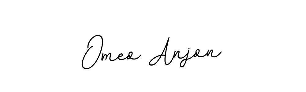 Make a beautiful signature design for name Omeo Anjon. Use this online signature maker to create a handwritten signature for free. Omeo Anjon signature style 11 images and pictures png