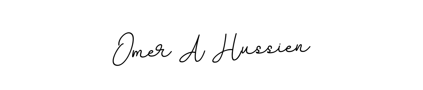 BallpointsItalic-DORy9 is a professional signature style that is perfect for those who want to add a touch of class to their signature. It is also a great choice for those who want to make their signature more unique. Get Omer A Hussien name to fancy signature for free. Omer A Hussien signature style 11 images and pictures png