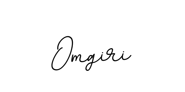 You should practise on your own different ways (BallpointsItalic-DORy9) to write your name (Omgiri) in signature. don't let someone else do it for you. Omgiri signature style 11 images and pictures png