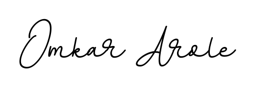 Quickly download Omkar Arole name signature in high-resolution PNG using BallpointsItalic-DORy9 style. Ready to insert into PDFs and online applications. Omkar Arole signature style 11 images and pictures png