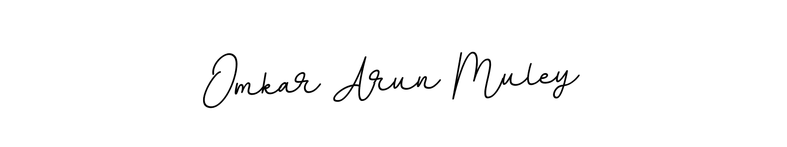 It looks lik you need a new signature style for name Omkar Arun Muley. Design unique handwritten (BallpointsItalic-DORy9) signature with our free signature maker in just a few clicks. Omkar Arun Muley signature style 11 images and pictures png