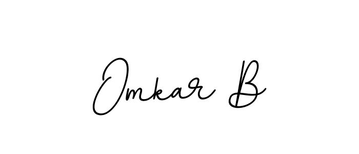 Also You can easily find your signature by using the search form. We will create Omkar B name handwritten signature images for you free of cost using BallpointsItalic-DORy9 sign style. Omkar B signature style 11 images and pictures png
