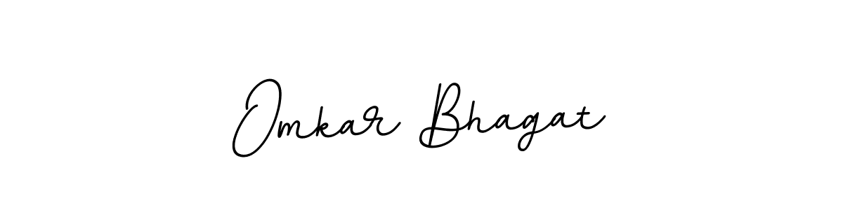 Design your own signature with our free online signature maker. With this signature software, you can create a handwritten (BallpointsItalic-DORy9) signature for name Omkar Bhagat. Omkar Bhagat signature style 11 images and pictures png