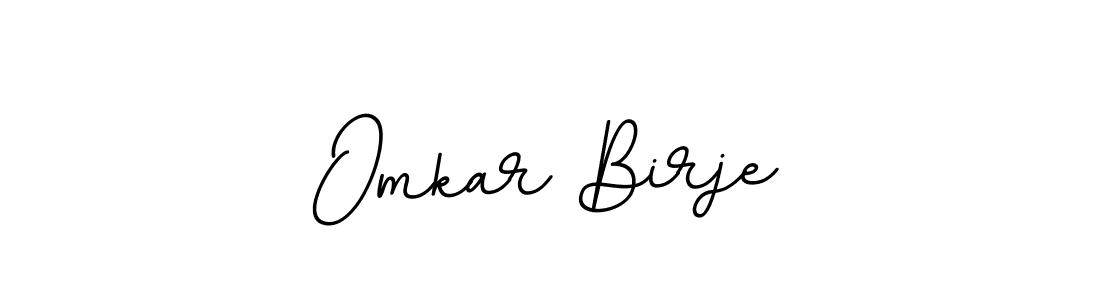 This is the best signature style for the Omkar Birje name. Also you like these signature font (BallpointsItalic-DORy9). Mix name signature. Omkar Birje signature style 11 images and pictures png