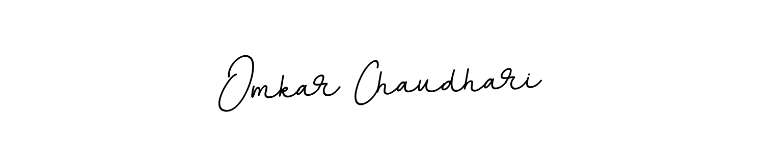 This is the best signature style for the Omkar Chaudhari name. Also you like these signature font (BallpointsItalic-DORy9). Mix name signature. Omkar Chaudhari signature style 11 images and pictures png