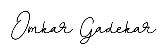 BallpointsItalic-DORy9 is a professional signature style that is perfect for those who want to add a touch of class to their signature. Get Omkar Gadekar name fancy signature for free. Omkar Gadekar signature style 11 images and pictures png