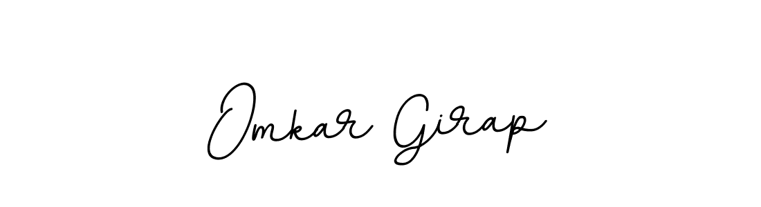The best way (BallpointsItalic-DORy9) to make a short signature is to pick only two or three words in your name. The name Omkar Girap include a total of six letters. For converting this name. Omkar Girap signature style 11 images and pictures png