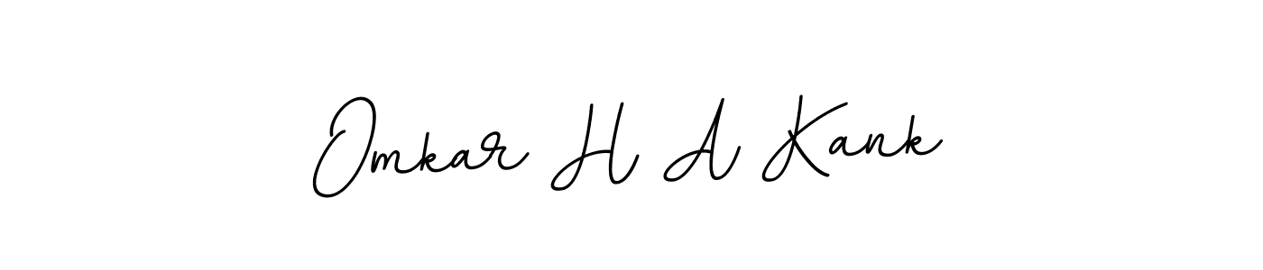 Make a beautiful signature design for name Omkar H A Kank. Use this online signature maker to create a handwritten signature for free. Omkar H A Kank signature style 11 images and pictures png