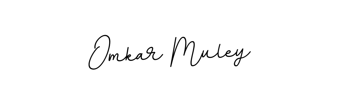 Omkar Muley stylish signature style. Best Handwritten Sign (BallpointsItalic-DORy9) for my name. Handwritten Signature Collection Ideas for my name Omkar Muley. Omkar Muley signature style 11 images and pictures png