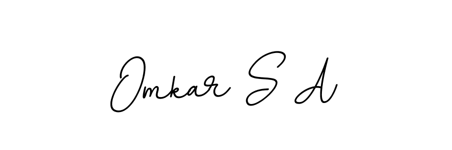 Make a beautiful signature design for name Omkar S A. Use this online signature maker to create a handwritten signature for free. Omkar S A signature style 11 images and pictures png