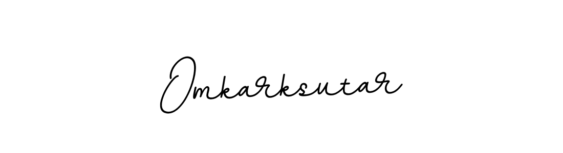 How to make Omkarksutar signature? BallpointsItalic-DORy9 is a professional autograph style. Create handwritten signature for Omkarksutar name. Omkarksutar signature style 11 images and pictures png