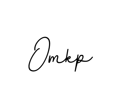 You should practise on your own different ways (BallpointsItalic-DORy9) to write your name (Omkp) in signature. don't let someone else do it for you. Omkp signature style 11 images and pictures png