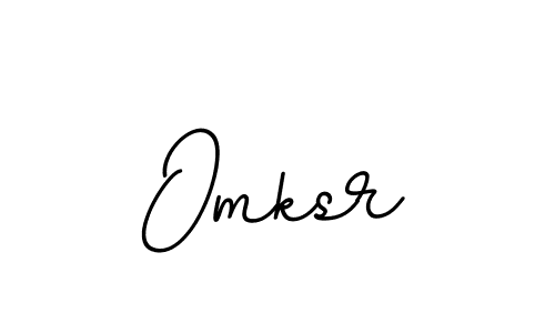 You should practise on your own different ways (BallpointsItalic-DORy9) to write your name (Omksr) in signature. don't let someone else do it for you. Omksr signature style 11 images and pictures png