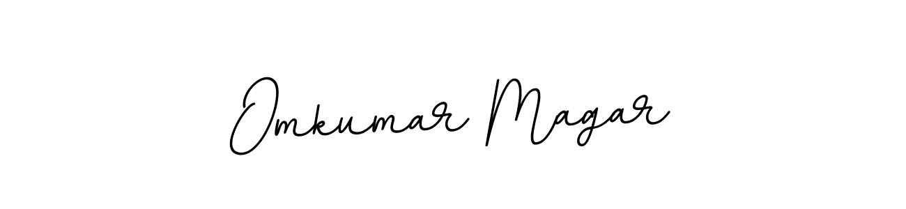 The best way (BallpointsItalic-DORy9) to make a short signature is to pick only two or three words in your name. The name Omkumar Magar include a total of six letters. For converting this name. Omkumar Magar signature style 11 images and pictures png