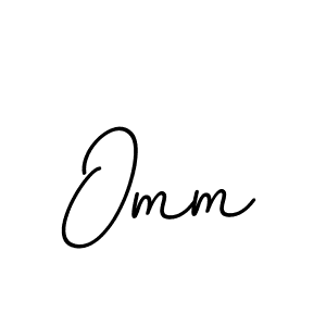 Also we have Omm name is the best signature style. Create professional handwritten signature collection using BallpointsItalic-DORy9 autograph style. Omm signature style 11 images and pictures png