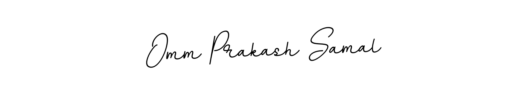 BallpointsItalic-DORy9 is a professional signature style that is perfect for those who want to add a touch of class to their signature. It is also a great choice for those who want to make their signature more unique. Get Omm Prakash Samal name to fancy signature for free. Omm Prakash Samal signature style 11 images and pictures png