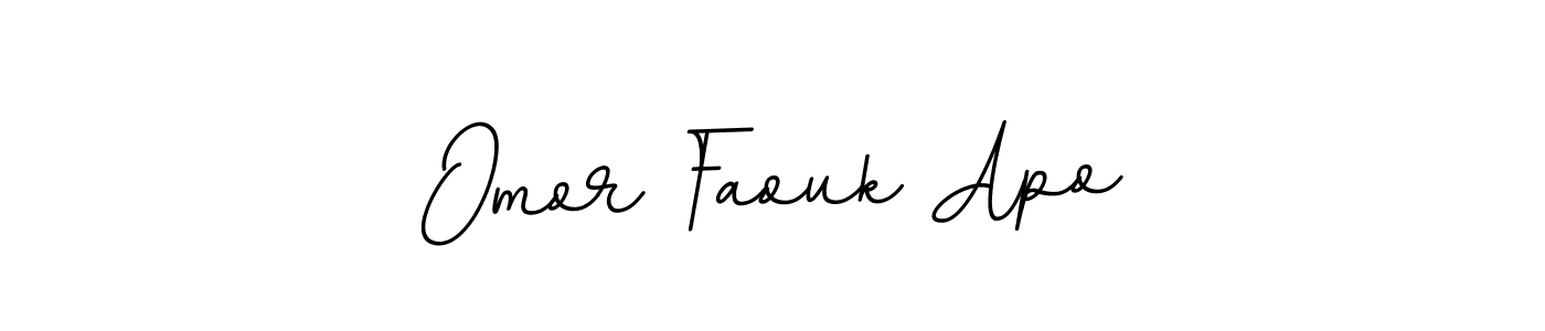 How to make Omor Faouk Apo signature? BallpointsItalic-DORy9 is a professional autograph style. Create handwritten signature for Omor Faouk Apo name. Omor Faouk Apo signature style 11 images and pictures png