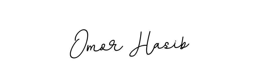 You should practise on your own different ways (BallpointsItalic-DORy9) to write your name (Omor Hasib) in signature. don't let someone else do it for you. Omor Hasib signature style 11 images and pictures png