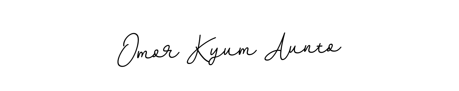if you are searching for the best signature style for your name Omor Kyum Aunto. so please give up your signature search. here we have designed multiple signature styles  using BallpointsItalic-DORy9. Omor Kyum Aunto signature style 11 images and pictures png