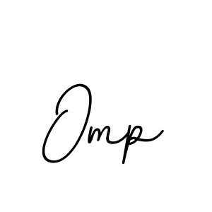 Create a beautiful signature design for name Omp. With this signature (BallpointsItalic-DORy9) fonts, you can make a handwritten signature for free. Omp signature style 11 images and pictures png