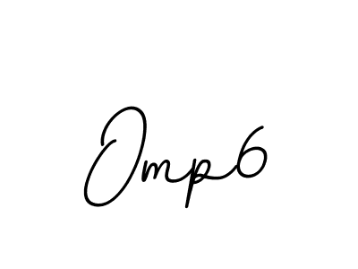 Also we have Omp6 name is the best signature style. Create professional handwritten signature collection using BallpointsItalic-DORy9 autograph style. Omp6 signature style 11 images and pictures png