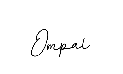 You should practise on your own different ways (BallpointsItalic-DORy9) to write your name (Ompal) in signature. don't let someone else do it for you. Ompal signature style 11 images and pictures png