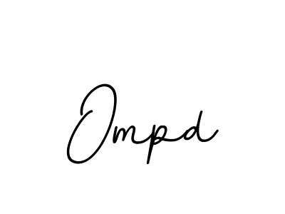 Use a signature maker to create a handwritten signature online. With this signature software, you can design (BallpointsItalic-DORy9) your own signature for name Ompd. Ompd signature style 11 images and pictures png
