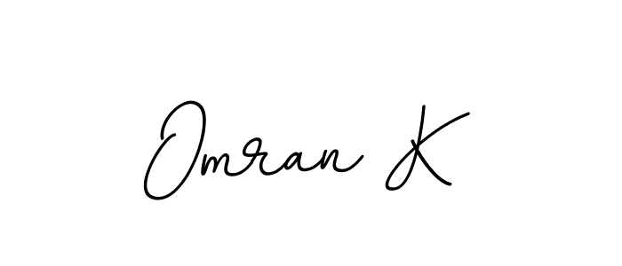 How to Draw Omran K signature style? BallpointsItalic-DORy9 is a latest design signature styles for name Omran K. Omran K signature style 11 images and pictures png