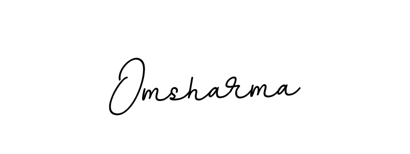 It looks lik you need a new signature style for name Omsharma. Design unique handwritten (BallpointsItalic-DORy9) signature with our free signature maker in just a few clicks. Omsharma signature style 11 images and pictures png