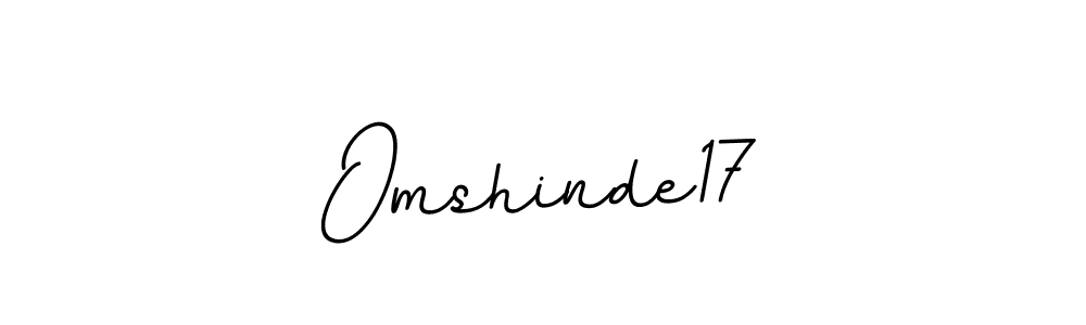 You should practise on your own different ways (BallpointsItalic-DORy9) to write your name (Omshinde17) in signature. don't let someone else do it for you. Omshinde17 signature style 11 images and pictures png