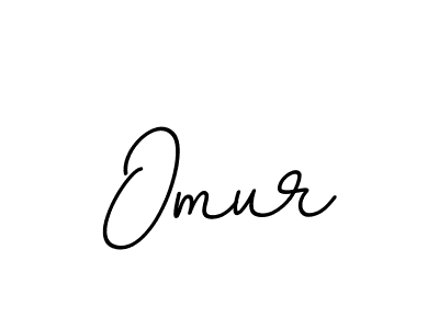 The best way (BallpointsItalic-DORy9) to make a short signature is to pick only two or three words in your name. The name Omur include a total of six letters. For converting this name. Omur signature style 11 images and pictures png
