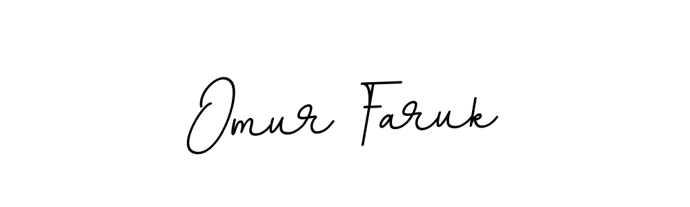 How to make Omur Faruk signature? BallpointsItalic-DORy9 is a professional autograph style. Create handwritten signature for Omur Faruk name. Omur Faruk signature style 11 images and pictures png