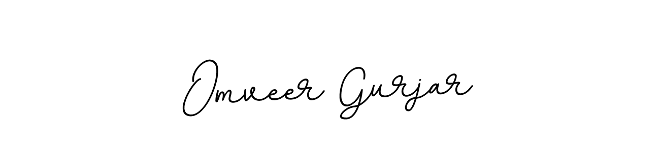 How to Draw Omveer Gurjar signature style? BallpointsItalic-DORy9 is a latest design signature styles for name Omveer Gurjar. Omveer Gurjar signature style 11 images and pictures png