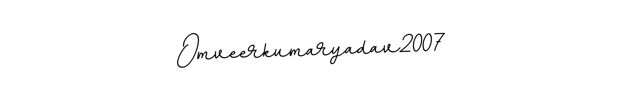 Make a beautiful signature design for name Omveerkumaryadav2007. Use this online signature maker to create a handwritten signature for free. Omveerkumaryadav2007 signature style 11 images and pictures png