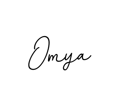 Design your own signature with our free online signature maker. With this signature software, you can create a handwritten (BallpointsItalic-DORy9) signature for name Omya. Omya signature style 11 images and pictures png