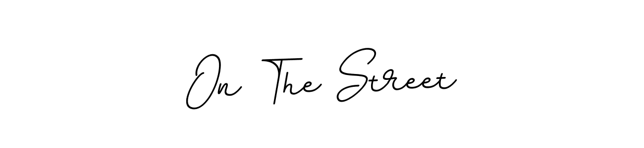 Best and Professional Signature Style for On The Street. BallpointsItalic-DORy9 Best Signature Style Collection. On The Street signature style 11 images and pictures png