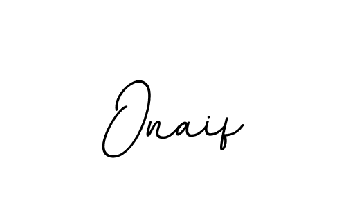 How to make Onaif signature? BallpointsItalic-DORy9 is a professional autograph style. Create handwritten signature for Onaif name. Onaif signature style 11 images and pictures png