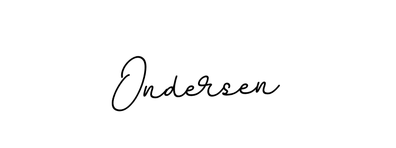 if you are searching for the best signature style for your name Ondersen. so please give up your signature search. here we have designed multiple signature styles  using BallpointsItalic-DORy9. Ondersen signature style 11 images and pictures png