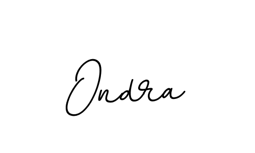 Design your own signature with our free online signature maker. With this signature software, you can create a handwritten (BallpointsItalic-DORy9) signature for name Ondra. Ondra signature style 11 images and pictures png