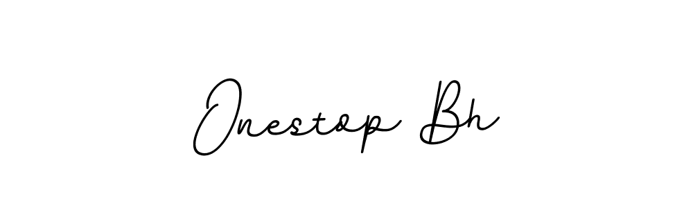 Onestop Bh stylish signature style. Best Handwritten Sign (BallpointsItalic-DORy9) for my name. Handwritten Signature Collection Ideas for my name Onestop Bh. Onestop Bh signature style 11 images and pictures png