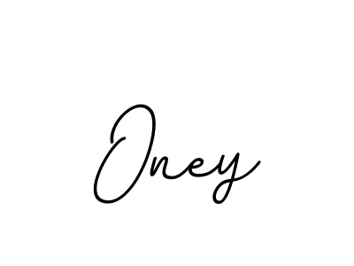 Make a beautiful signature design for name Oney. With this signature (BallpointsItalic-DORy9) style, you can create a handwritten signature for free. Oney signature style 11 images and pictures png