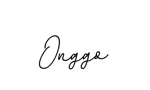 Design your own signature with our free online signature maker. With this signature software, you can create a handwritten (BallpointsItalic-DORy9) signature for name Onggo. Onggo signature style 11 images and pictures png
