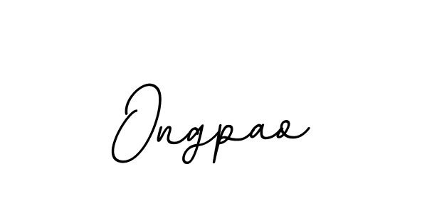 How to make Ongpao signature? BallpointsItalic-DORy9 is a professional autograph style. Create handwritten signature for Ongpao name. Ongpao signature style 11 images and pictures png