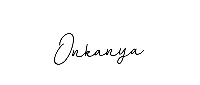 Once you've used our free online signature maker to create your best signature BallpointsItalic-DORy9 style, it's time to enjoy all of the benefits that Onkanya name signing documents. Onkanya signature style 11 images and pictures png